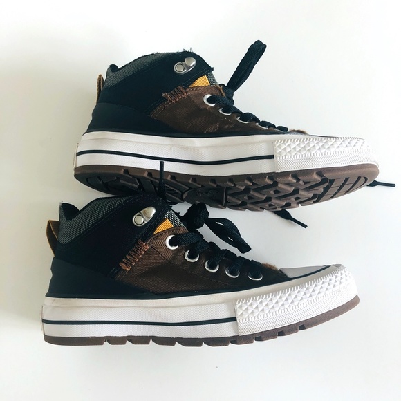 All Star Street Boot Mid Tops Trainers Sneakers - Picture 12 of 12